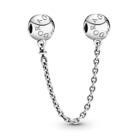 Trava corrente de Segurança Prata 925