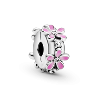 Trava Clip Flor Bem Me Quer Prata 925 Trava Clip Flor Bem Me Quer Prata 925