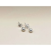  Brincos Esferas Prata 925 