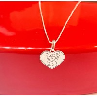 Gargantilha Casal Namorados Prata 925 Gargantilha Casal Namorados Prata 925