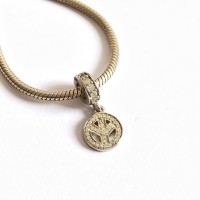 PG-284 Pingente Paz e Amor Cravejado Prata 925 PG-284 Pingente Paz e Amor Cravejado Prata 925