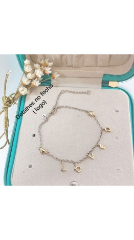 Pulseira Loved em Prata 925 