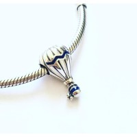 Berloque Viajar de Balão Prata 925 Berloque Viajar de Balão Prata 925