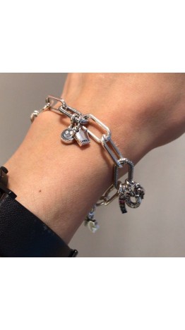 Pulseira  Ellos em Prata 925