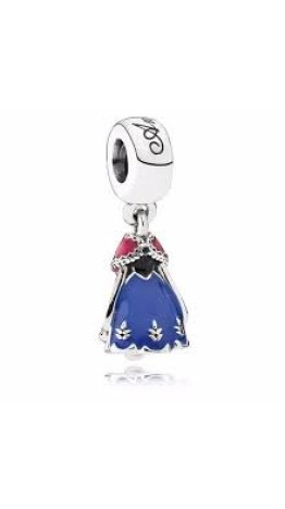 PG-35 Pingente Ana  Prata e Esmalte 