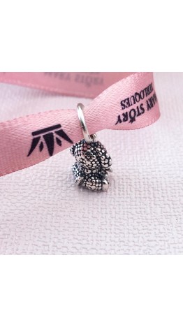 Berloque Poodle  Prata 925