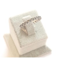 A-29 Anel Corações Prata e zirconias A-29 Anel Corações Prata e zirconias