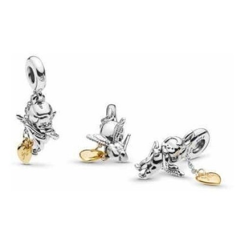Pingente Love Cupido Prata 925 