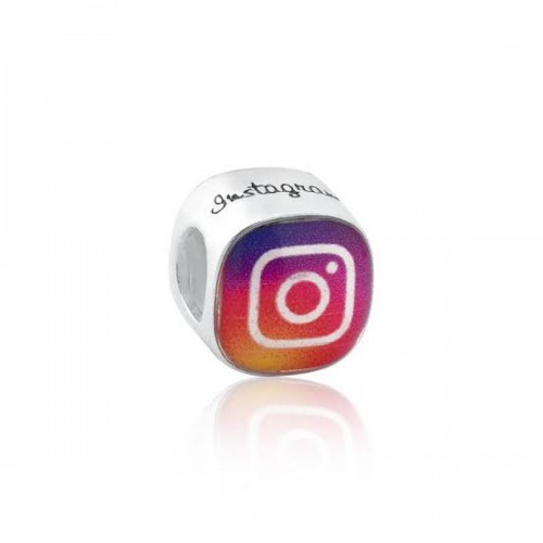 BER-10 Berloque  Instagram Prata 925