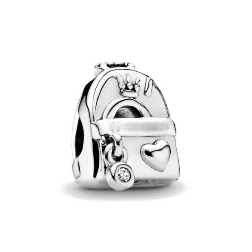 Berloque Mochila in lover Viajar Prata 925
