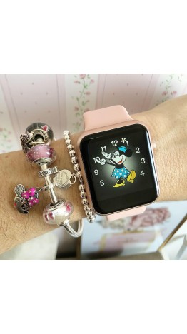PL-40 Pulseira Para Watch ( Relógio) Silicone