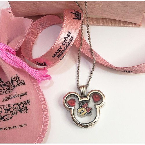 Capsula Cola Minnie Prata 925 