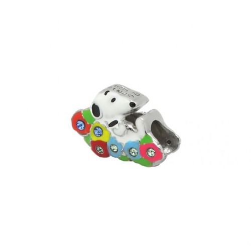 BE-320 Berloque Snoopy no Jardim