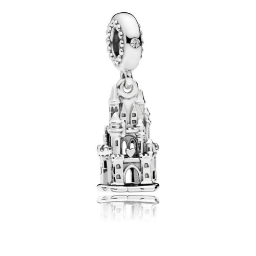 Berloque Castelo  Disney Prata 925 
