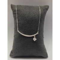 G-17 Gargantilha em Prata 925 Ponto de luz G-17 Gargantilha em Prata 925 Ponto de luz