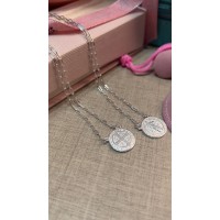 Escapulário São Bento Corrente Elo Portuguesa Prata 925 Escapulário São Bento Corrente Elo Portuguesa Prata 925