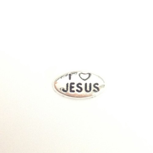 MCH-09 Mini charm I Love Jesus