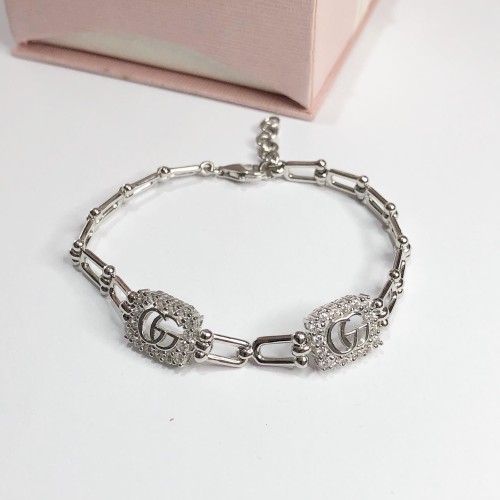 Pulseira Ellos CG  em prata 925 & Zirconias 