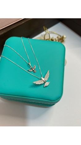 Gargantilha  Espirito Santo Prata 925 & Zirconias 