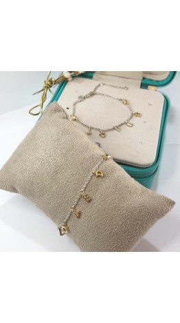 Pulseira Loved em Prata 925 