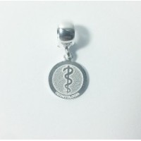 PG-307 Pingente Profissões Odontologia Prata