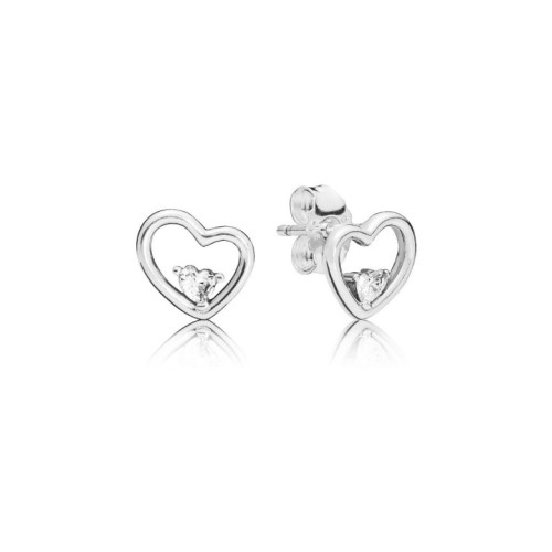 Brincos Amore  Zirconias  Prata 925