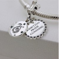 Pingente Harry Potter Simbolo Prata 925 e Zirconias Pingente Harry Potter Simbolo Prata 925 e Zirconias