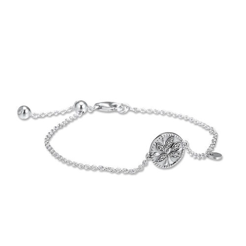 Pulseira Arvore da Vida Vasada em Prata 925