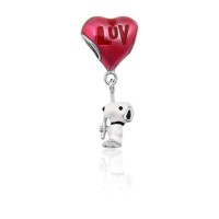 BE-314 Berloque Snoopy e um Balão In love BE-314 Berloque Snoopy e um Balão In love