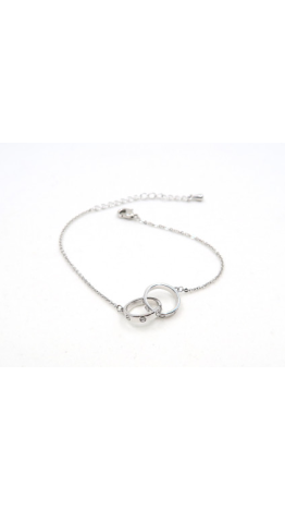 Pulseira Tf Interlocking Prata 925